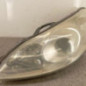 Optique avant principal gauche (feux)(phare) PEUGEOT 407