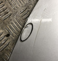 Porte arriere gauche RENAULT CLIO 3 Photo n°4