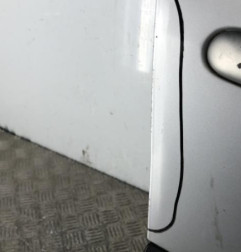 Porte avant droit RENAULT CLIO 3 Photo n°4