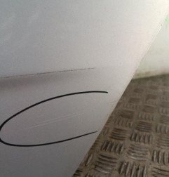 Porte arriere gauche CITROEN C4 2 Photo n°4