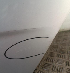 Porte arriere gauche CITROEN C4 2 Photo n°5