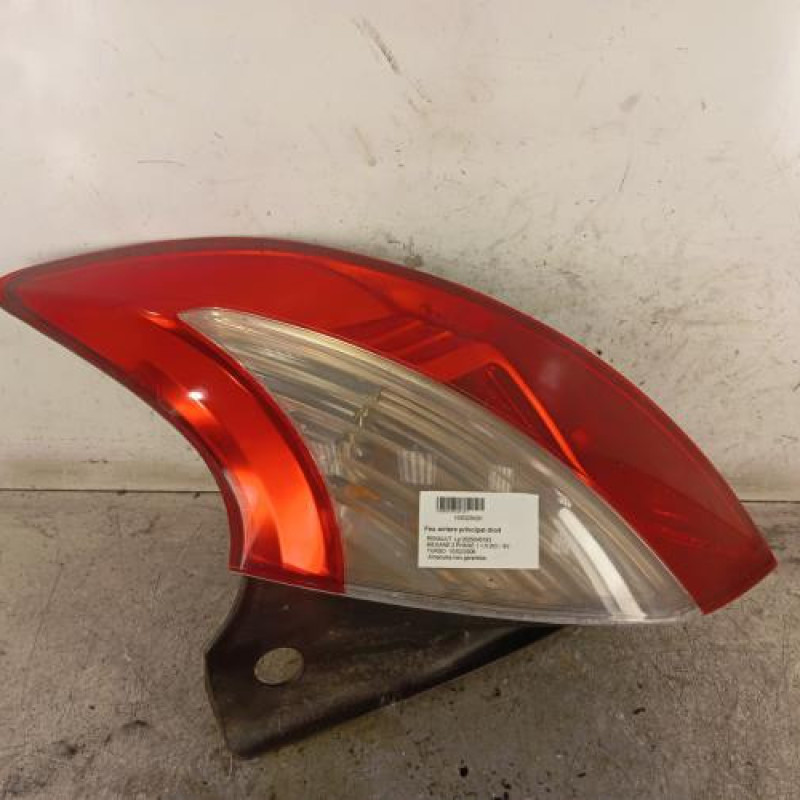 Feu arriere principal droit (feux) RENAULT MEGANE 3 Feu arriere principal droit (feux) RENAULT MEGANE 3
