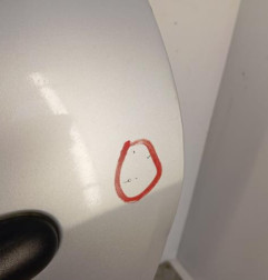 Porte arriere gauche RENAULT SCENIC 3 Photo n°3