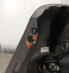 Pare choc arriere PEUGEOT 2008 1 Photo n°7