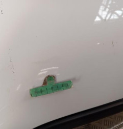 Pare choc arriere RENAULT ZOE 1 Photo n°4