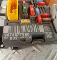 Boitier servitude moteur (BSM) CITROEN C4 PICASSO 1