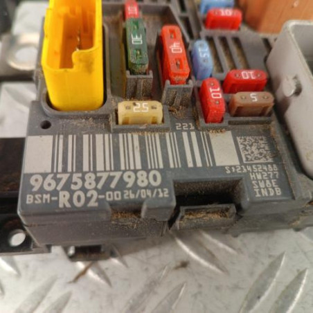 Boitier servitude moteur (BSM) CITROEN C4 PICASSO 1