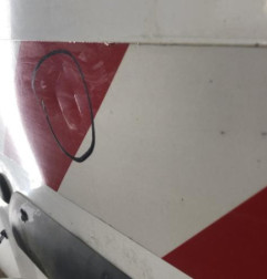 Porte de coffre gauche RENAULT MASTER 2 Photo n°4
