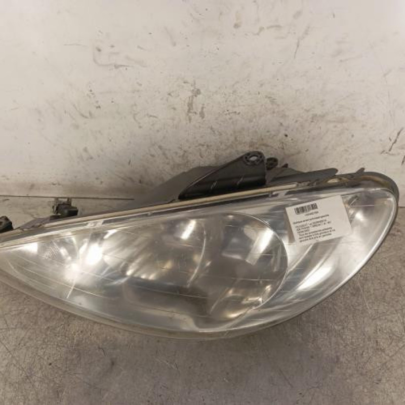 Optique avant principal gauche (feux)(phare) PEUGEOT 206