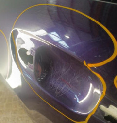 Porte arriere droit CITROEN C4 CACTUS Photo n°3