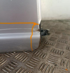 Porte laterale droit CITROEN BERLINGO 1 Photo n°5