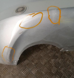 Pare choc arriere FORD C-MAX 1