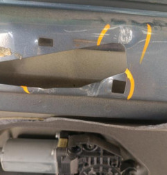 Porte avant gauche PEUGEOT 307 Photo n°4