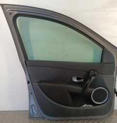 Porte avant gauche RENAULT CLIO 3 Photo n°4