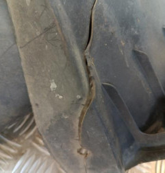 Pare boue avant gauche OPEL VIVARO 1 Photo n°3
