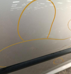 Porte arriere droit PEUGEOT 207