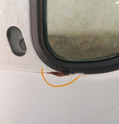 Porte avant gauche CITROEN JUMPER 1 Photo n°4