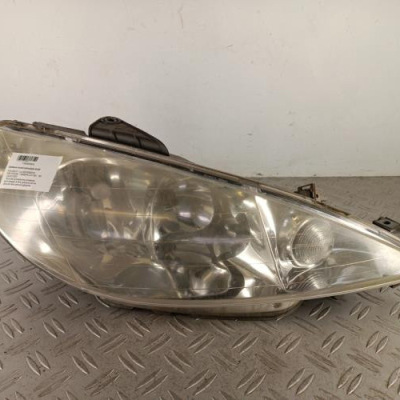 Optique avant principal droit (feux)(phare) PEUGEOT 206