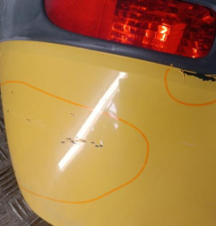 Pare choc avant OPEL CORSA C