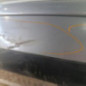 Pare choc arriere VOLKSWAGEN PASSAT 4