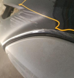 Pare choc arriere FORD FIESTA 6 Photo n°5