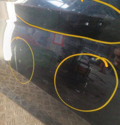 Porte avant gauche FORD FIESTA 6 Photo n°5