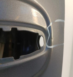 Porte avant gauche TOYOTA AVENSIS 3 Photo n°3