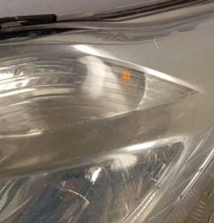 Optique avant principal gauche (feux)(phare) FORD TRANSIT CUSTOM