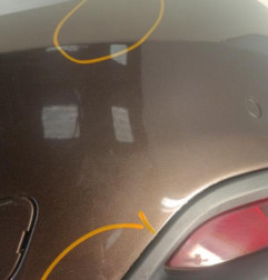 Pare choc arriere FIAT TIPO 2 Photo n°5
