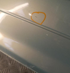 Pare choc arriere RENAULT CLIO 2 Photo n°5