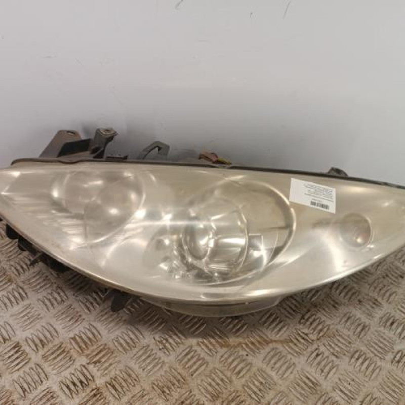 Optique avant principal gauche (feux)(phare) PEUGEOT 307