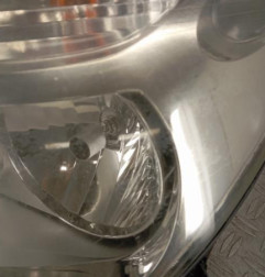 Optique avant principal gauche (feux)(phare) RENAULT SCENIC 1