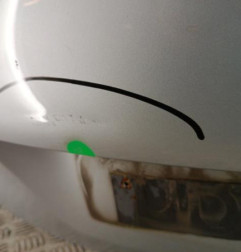 Malle/Hayon arriere PEUGEOT 208 1