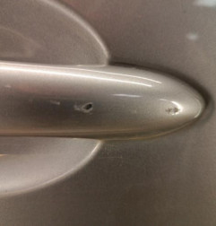 Porte avant droit RENAULT SCENIC 3 Photo n°3