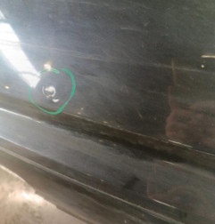 Pare choc arriere AUDI A3 2 Photo n°6