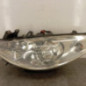 Optique avant principal gauche (feux)(phare) PEUGEOT 307