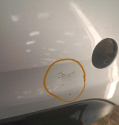 Pare choc arriere PEUGEOT 208 1