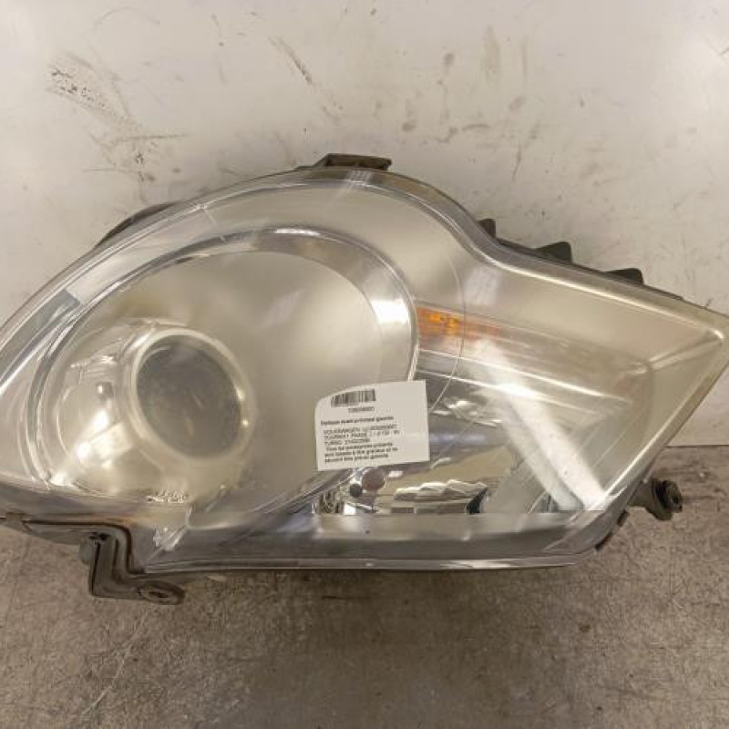Optique avant principal gauche (feux)(phare) VOLKSWAGEN TOURAN 1