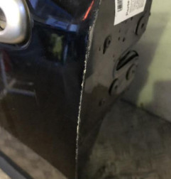 Porte avant gauche RENAULT CLIO 3 Photo n°4