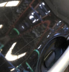 Porte avant gauche RENAULT CLIO 3 Photo n°5