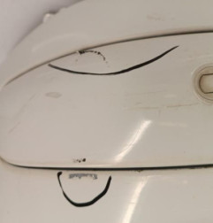 Pare choc arriere CITROEN C3 1 Photo n°3