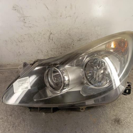 Optique avant principal gauche (feux)(phare) OPEL CORSA D Photo n°1