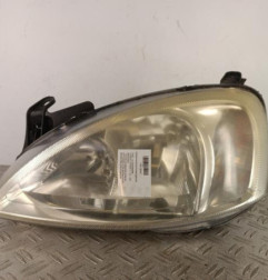 Optique avant principal gauche (feux)(phare) OPEL CORSA C Photo n°1