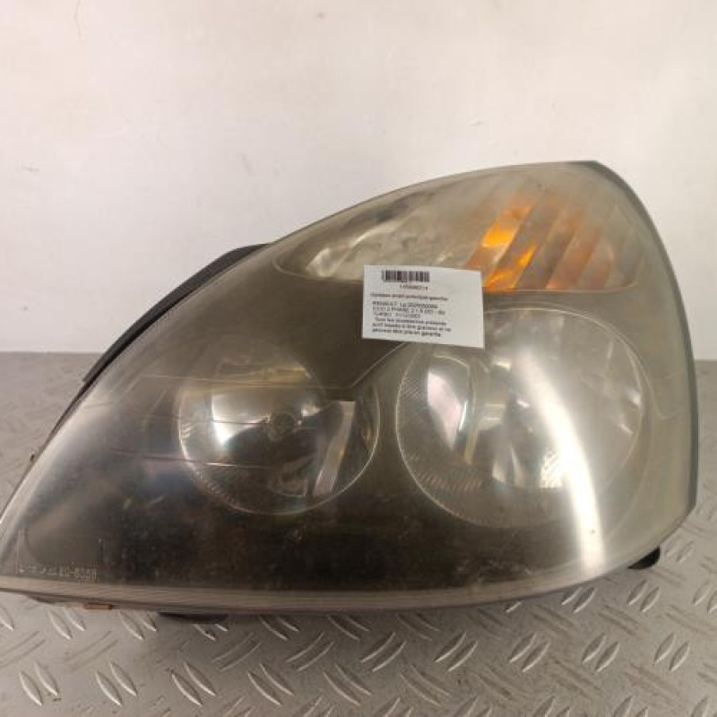 Optique avant principal gauche (feux)(phare) RENAULT CLIO 2