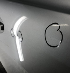 Porte arriere droit TOYOTA AVENSIS 2 Photo n°4