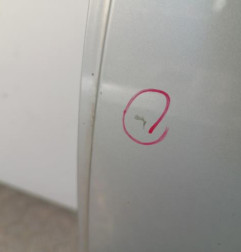 Porte arriere gauche RENAULT CLIO 4 Photo n°3