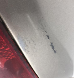 Pare choc arriere RENAULT CLIO 3 Photo n°4