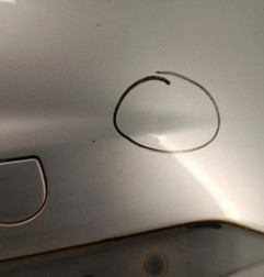 Pare choc arriere CITROEN C3 2 Photo n°4