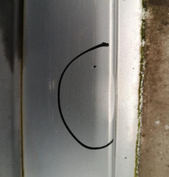 Pare choc arriere CITROEN C3 2 Photo n°5