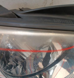 Optique avant principal droit (feux)(phare) HYUNDAI GETZ